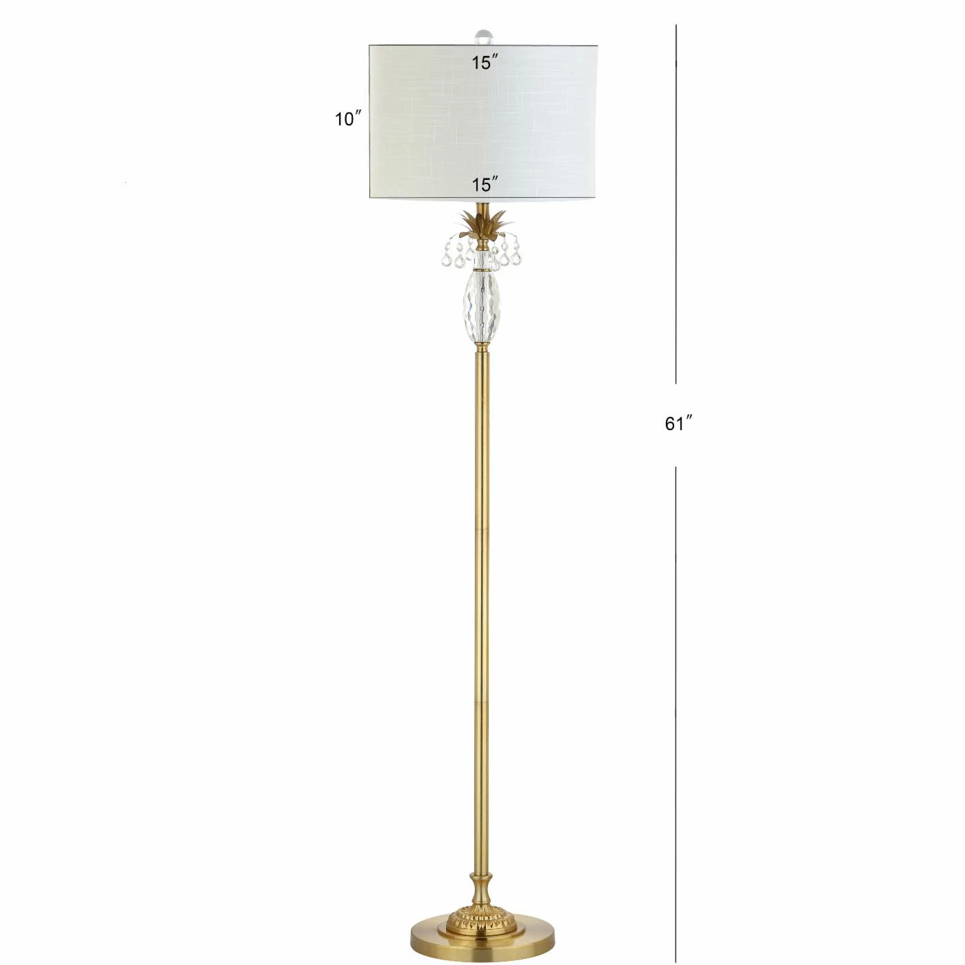 Wholesale ๐ Standard JONATHAN Y Adalyn LED Floor Lamp โ - Image 4