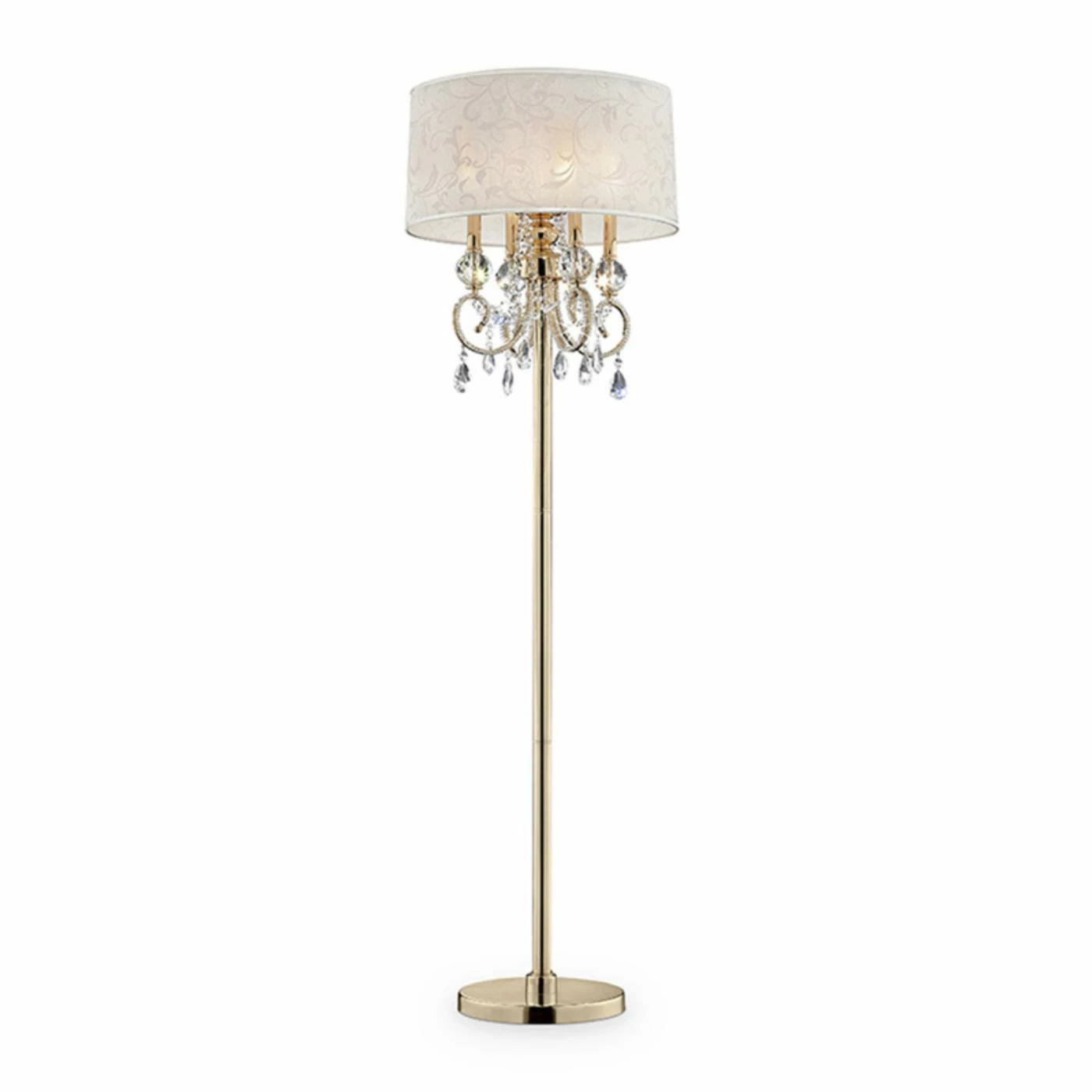 Best deal π Socket Ore International Aurora Barocco Crystal Floor Lamp π₯° - Image 3
