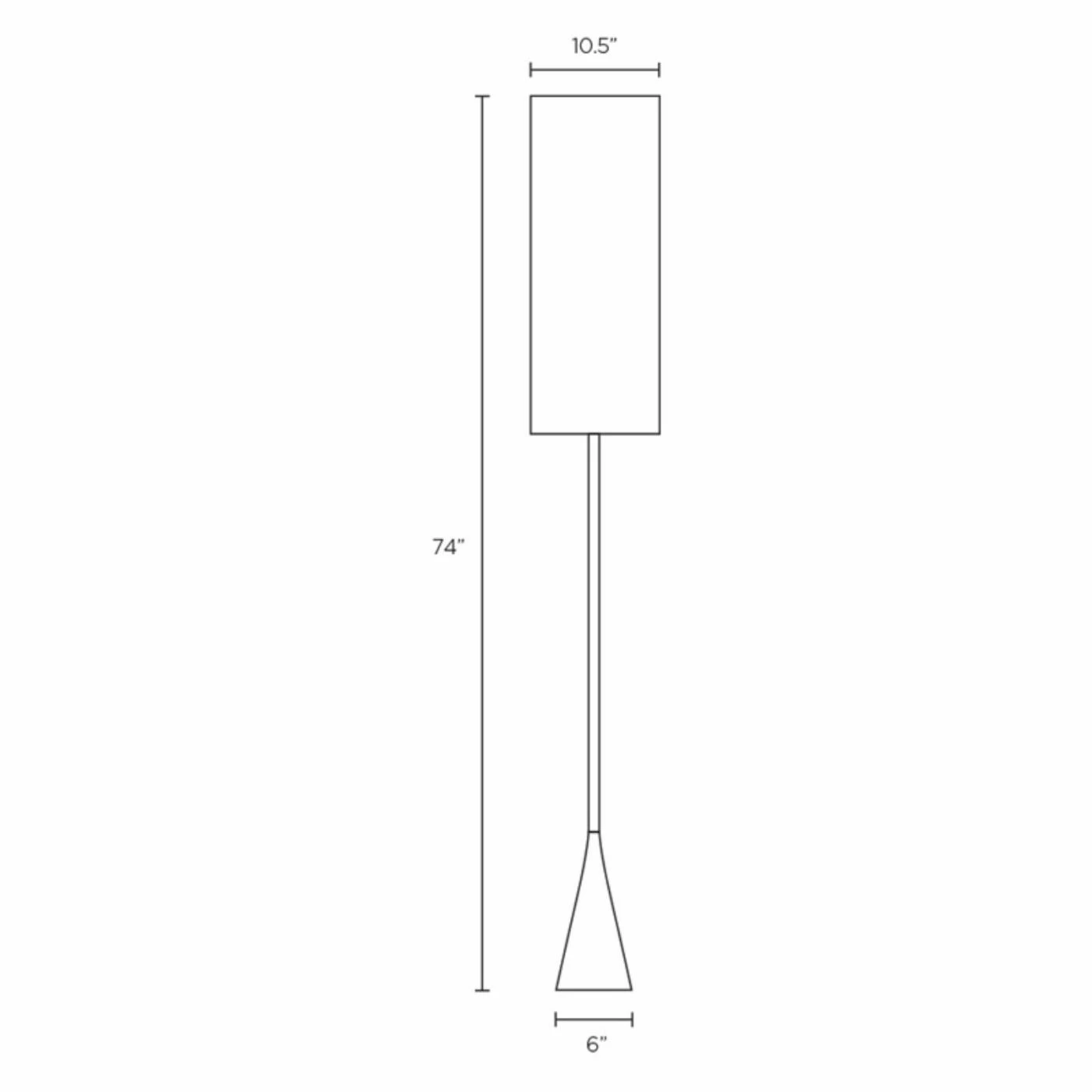 Hot Sale ❤️ Touch Adesso Bella 4029 Floor Lamp - Black Nickel ⭐ - Image 2