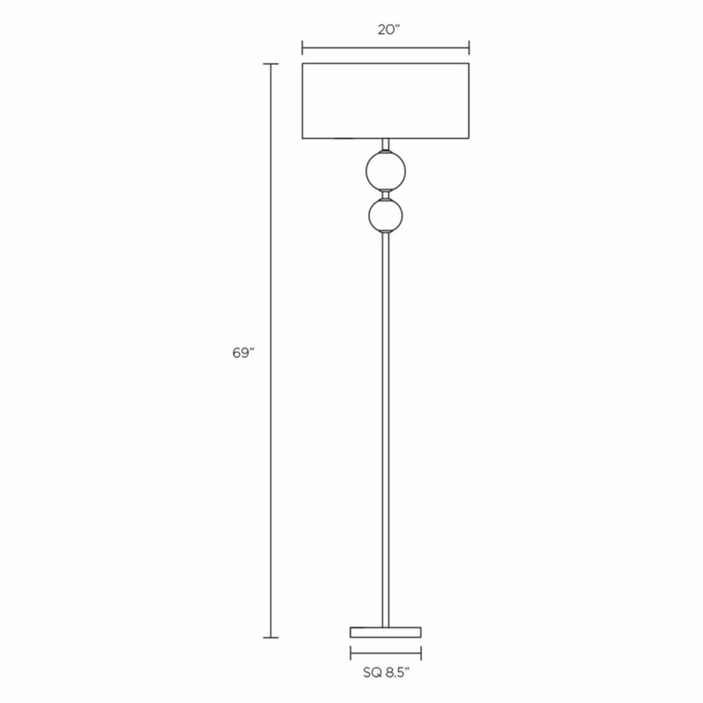Best deal π 3-Way Adesso Chloe Floor Lamp π - Image 2
