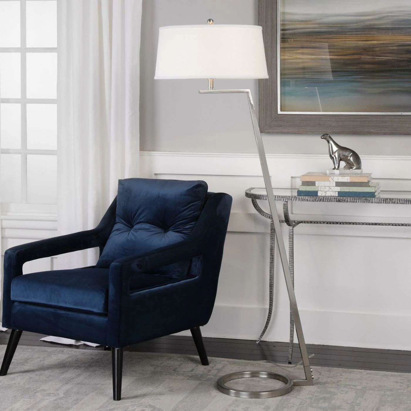 Buy ❤️ 3-Way Uttermost Ordino 28108 Floor Lamp 💯 - Image 2