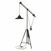 Hot Sale 😀 A & B Home Socket AB Home Industrial Pully Tripod Floor Lamp 🧨