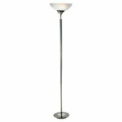 Best reviews of ⌛ 3-Way Adesso Metropolis Black Nickel Floor Lamp 🔔