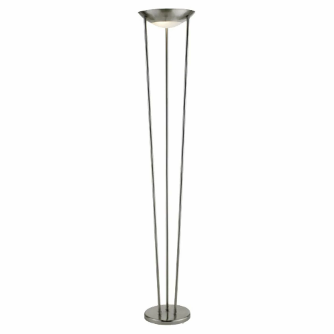 Brand new โ Standard Adesso 5233-22 Odyssey Silver Floor Lamp ๐
