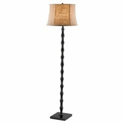 Best deal 🛒 3-Way Adesso 1523-01 Stratton Floor Lamp - Black 🤩