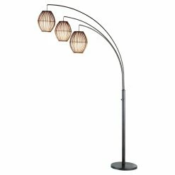 Best Sale ⭐ Adesso Maui 4026 Arc Lamp - Antique Bronze ✔️