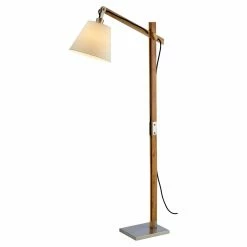 Brand new 😉 3-Way Adesso Walden 4089 Floor Lamp - Natural ✔️