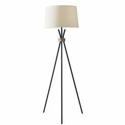 Coupon 👏 3-Way Adesso Benson Floor Lamp ⭐