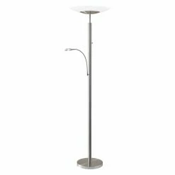 Flash Sale 🎁 3-Way Adesso Stellar Combo Torchiere Floor Lamp 🧨