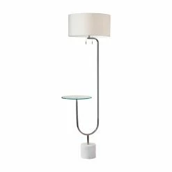 Best Sale 🧨 Pull Chain Adesso Sloan Shelf Floor Lamp 🎉