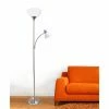 Promo 🎁 Standard Simple Designs Floor Lamp With Reading Light 💯