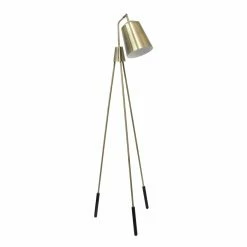 Best Sale 🎉 Socket Lalia Home Industrial Tripod Floor Lamp With Interior White Spotlight 🔥