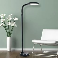 New 👏 4-Way Lavish Home LED Sunlight Floor Touch Lamp With Dimmer Switch 👏
