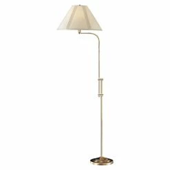 Budget 😀 3-Way Cal Lighting BO-216 Pharmacy Floor Lamp With Adjustable Pole 🛒