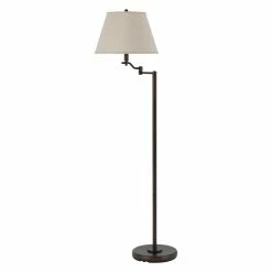 Coupon ⭐ 3-Way Cal Lighting BO-2350FL Swing Arm Floor Lamp 🥰