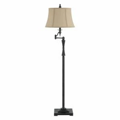 New 👏 3-Way Cal Lighting BO-2443SWFL Madison Floor Lamp 🌟