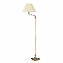 Coupon 🤩 3-Way Cal Lighting BO-314 Swing Arm Floor Lamp 💯