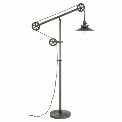 Promo ❤️ Hudson & Canal Arc Hudson & Canal Descartes Wide Brim Floor Lamp 💯