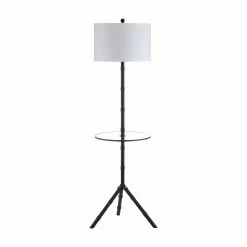 Best deal 😀 Lamp Tables JONATHAN Y JYL Hall End Table Floor Lamp ✨