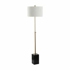 Hot Sale 🤩 Standard JONATHAN Y Lafayette Adjustable Height LED Floor Lamp 🧨