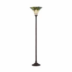 Cheap 🎁 JONATHAN Y Botanical Tiffany Style LED Torchiere Floor Lamp 😍