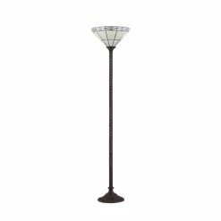 Wholesale 🎁 JONATHAN Y Moore Tiffany Style LED Torchiere Floor Lamp 🎁