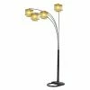 Cheapest 🎁 Ore International 6968BK 4 Arms Arch Floor Lamp - Black 🤩