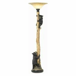 Budget 🥰 Pacific Coast Lighting Climbing Bears Torchiere Lamp 🛒