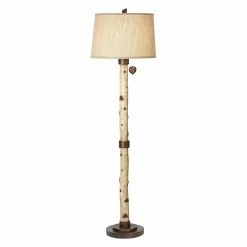 Buy 😀 Standard Pacific Coast Lighting Birch Tree Floor Lamp - Natural 🎉