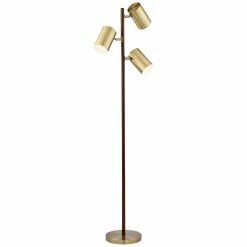 Budget 🥰 Standard Pacific Coast Lighting 3 Light Solid Wood Floor Lamp 🔔
