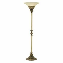 Hot Sale 👍 Pacific Coast Lighting Kathy Ireland First Lady Timeless Elegance Torchiere Lamp 💯
