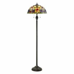 Best deal 🔔 Pull Chain Quoizel Violets Floor Lamp 😉