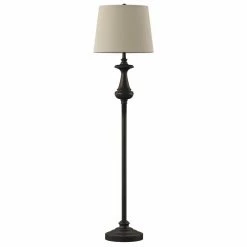Cheapest ✨ Standard StyleCraft Traditional Bronze Metal Floor Lamp ⌛