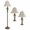 Buy 🛒 3-Way StyleCraft Moraga 3 Piece Table And Floor Lamp Set 🎁