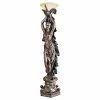 Promo 🔥 Standard Design Toscano The Peacock Goddess Torchiere Floor Lamp 👏