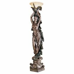 Promo 🔥 Standard Design Toscano The Peacock Goddess Torchiere Floor Lamp 👏