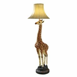 New 🎁 Standard Design Toscano Heads Above Giraffe Floor Lamp 🛒